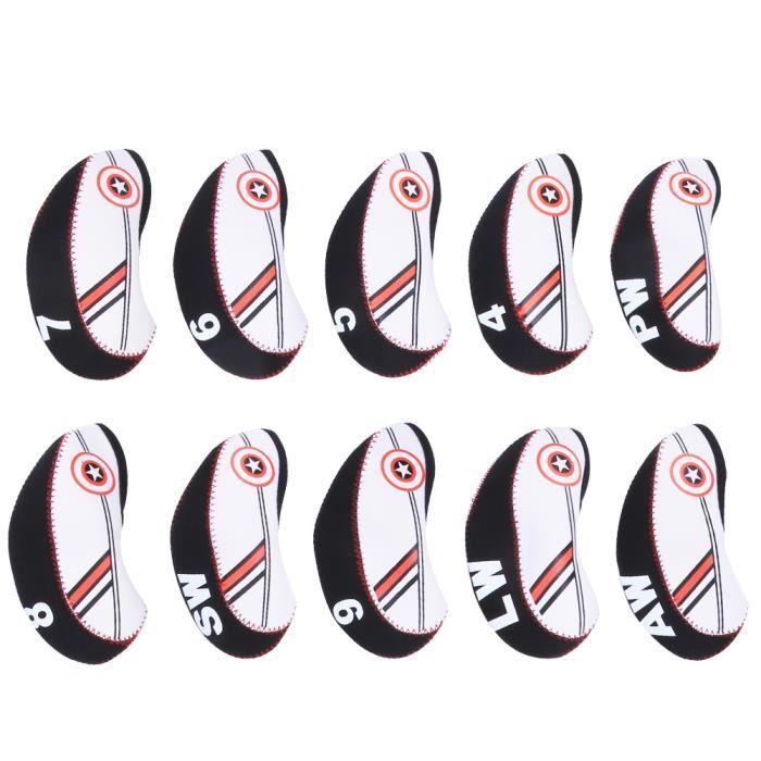 Protège-putter Scotty Cameron Circle T Rouge Et Noir - Cuir, Facile à Utiliser, Fabriqué Aux USA