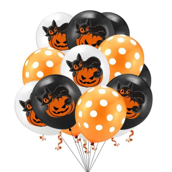 15 Stück Halloween-Skelett-Latexballons – 28 Cm, Mit Grusel-Motiven, Für Partys & Deko