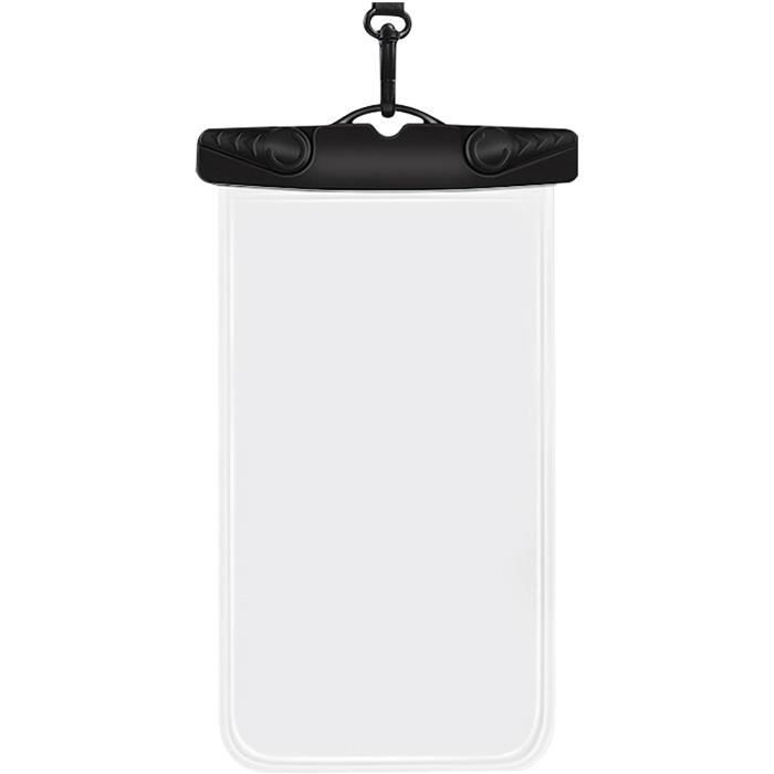 Support étanche Téléphone Pour Guidon Moto/vélo - Universel, Clip, Protection 360° Noir