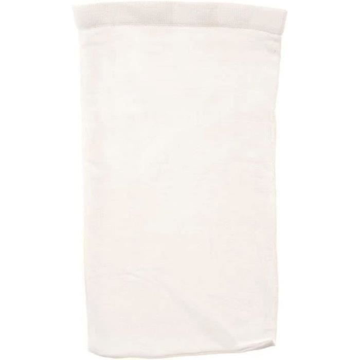 Lot De 20 Chaussettes Filtrantes Pour Skimmer De Piscine - Maille Ultra-fine 0,001 Mm - Réutilisables Et élastiques - 2