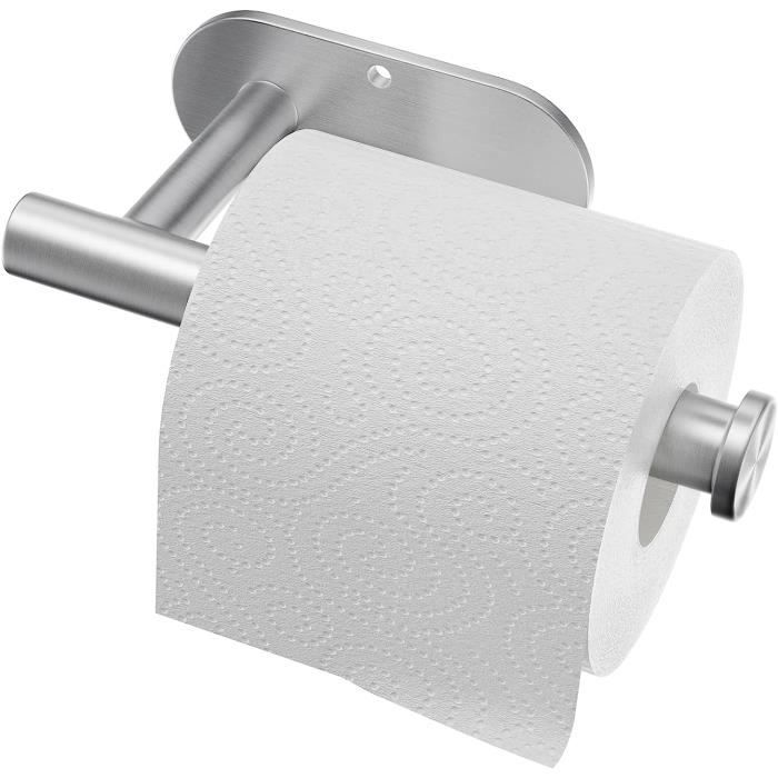 Porte-papier toilette sans perçage – Acier inoxydable 304 résistant à la corrosion – Finition brillante étanche – Installation adhésive 3M – Kueatily Porte-papier toilette sans perçage – Acier inoxydable 304 résistant à la corrosion – Finition brillante étanche – Installation adhésive 3M – Kueatily