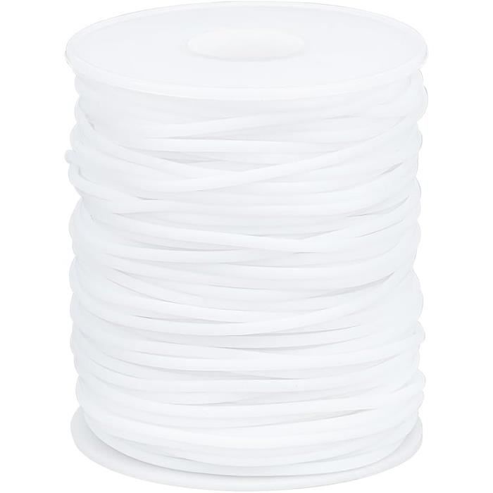 2 Brides De Câble Caoutchouc EPDM Avec Collier Inox Uxcell - 48mm - Support Passe-fils