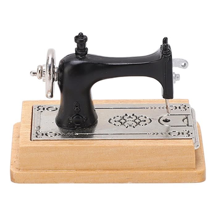 VINGVO machine à coudre vintage miniature Machine à coudre Miniature pour maison de poupée