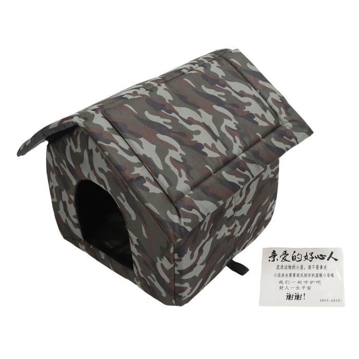 Meilleurs prix pour Vvikizy maison de chat sauvage extérieure Vvikizy Maison de chat extérieure Maison animalerie parc Vert M pour 150-155cm