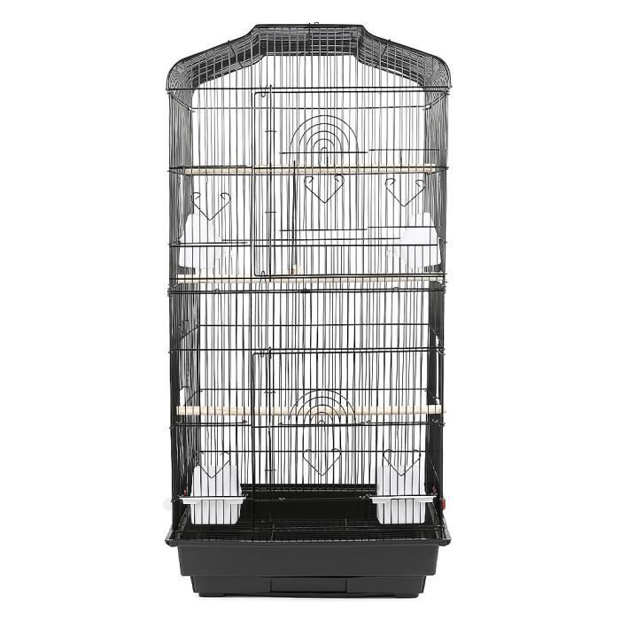 Meilleurs prix pour Cage pour poulailler et Oiseau - XUANYU - Taille XL100 cm - Noir - Conception de type toit pratique