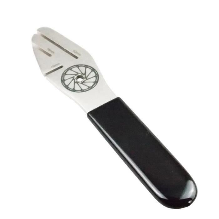 Eayoly Outil D'alignement De Frein à Disque Vélo – 2 Formes (ovale Et Rectangle), Acier Inoxydable, Pour 2/4/6 Pistons, Anti-frottement
