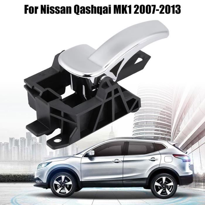 Poignée de porte intérieure de voiture Poignée de porte gauche auto accessoire du voiture pour Nissan Qashqai MK1 2007-2013