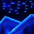 30M 300LED Guirlande lumineuse d'extérieur et d'intérieur Chaîne de noël fée lumière décoration de mariage de fête Noël - bleu-1