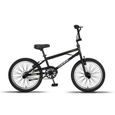 Licorne Bike Jump Premium BMX Système de rotor à 360° 4 niveaux en acier [Freestyle, Noir-Jaune]-1
