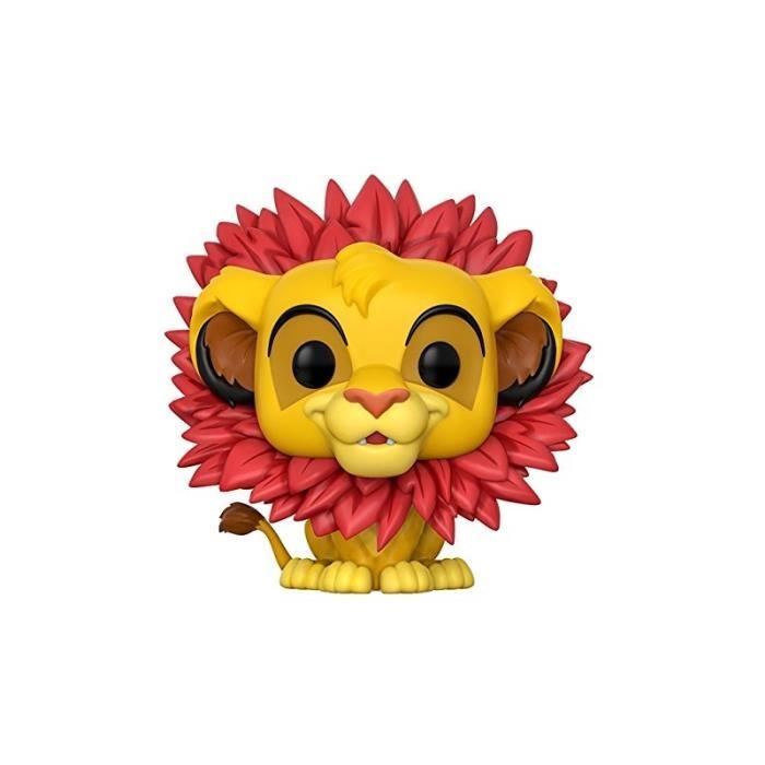 Figurine Funko Pop! Disney - Le Roi Lion: Simba crinière de feu - Cdiscount  Jeux vidéo