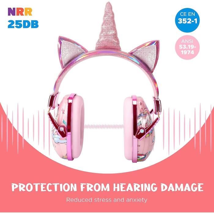 Casques anti-bruit Réduction du bruit for bébé Défenseurs de l'oreille avec  bandeau réglable Bandage doux for le nourrisson à [1097] - Cdiscount  Bricolage