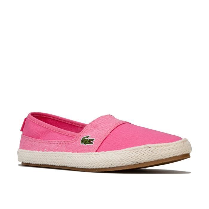 Lacoste Tennis Marice Rose Femme Cdiscount Sport
