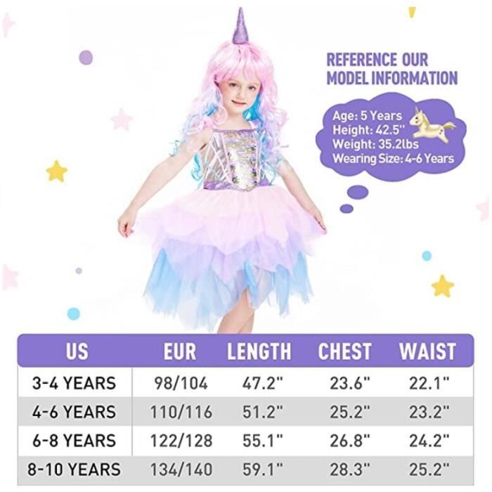 Perruque Licorne Adulte Femme - Cheveux Multicolores Longs Avec Oreilles Et Corne Pour Cosplay Accessoire Fête Enfant