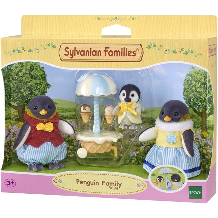 Set Table Du Repas Sylvanian Families - Avec 4 Chaises Et 1 Chaise Bébé, Pour Figurines