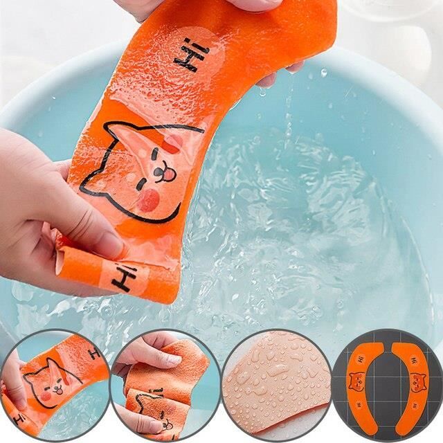 ABATTANT WC Orange large Housse de si ge de toilette universelle