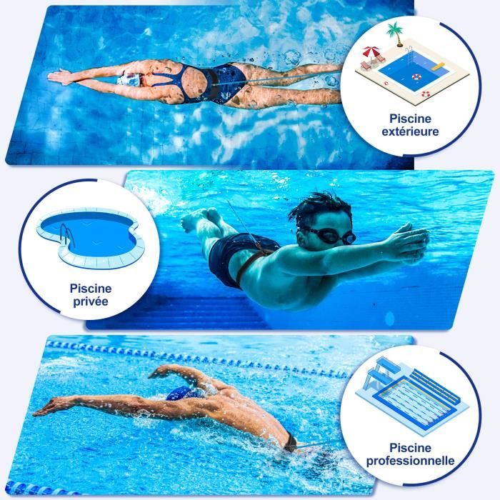 Ceinture De Natation Résistance Elastique Réglable - Entraînement Piscine Enfants Et Adultes