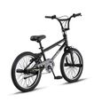 Licorne Bike Jump Premium BMX Système de rotor à 360° 4 niveaux en acier [Freestyle, Noir-Jaune]-2