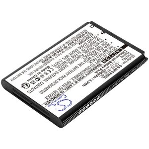 Batterie TECHTEK 2700mAh Pour Doro 8050 - Remplace DBV-3000A / DBS-0230 - Haute Capacité Li-Polymer Noire