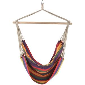 si/ège suspendu // balan/çoire suspendue // hamac hamac XXL 150 x 210 cm casa.pro beige