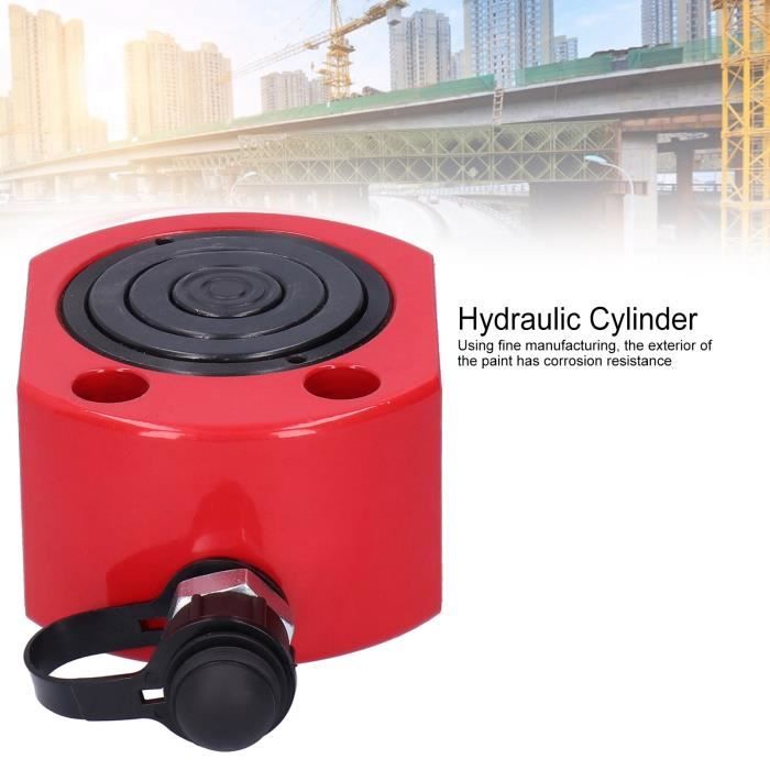 Dünner Hydraulikzylinder FPY-30 – 30T Hohlloch-Zylinder Für Energie, Schiffbau & Bau