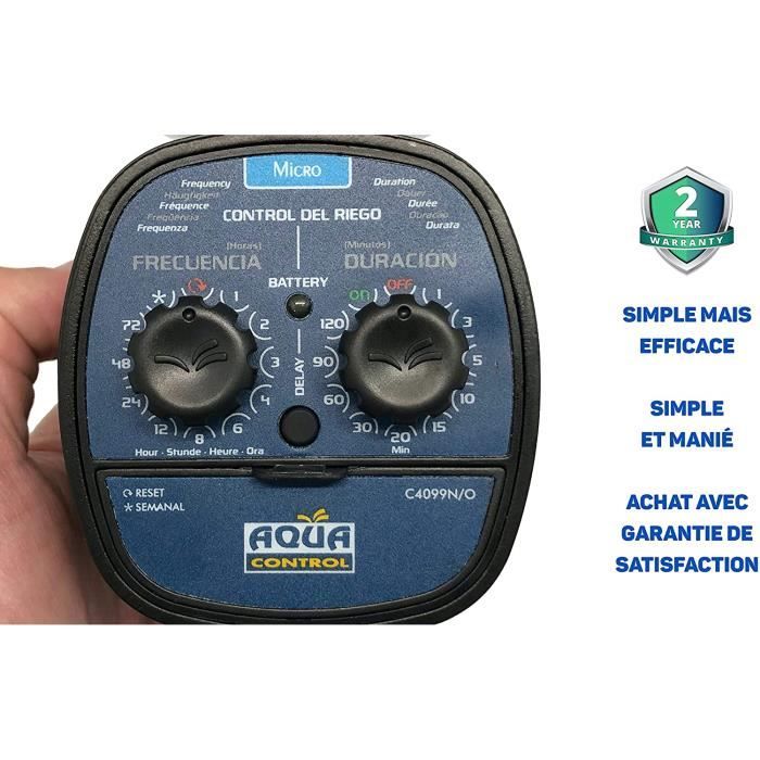 Programmateur Arrosage Aqua Control C4099O - Automatisation Jardin