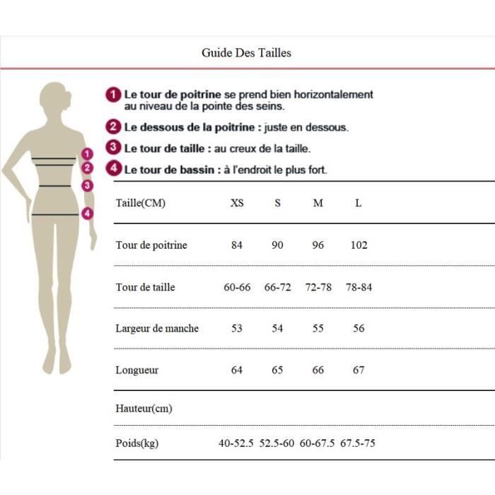Taille vetement wish online
