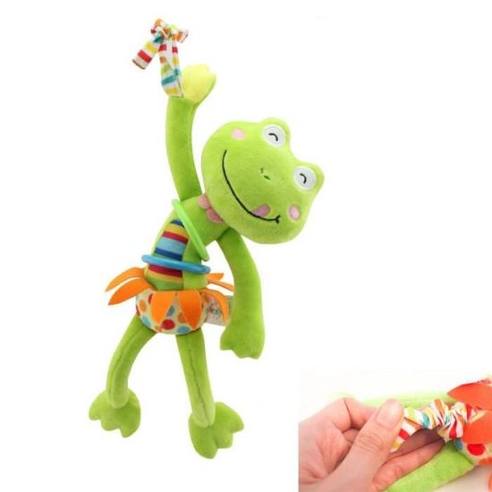 Bebe Grenouille Rattle En Peluche Lit Bebe Bebe Jouets Hanging Poussette Siege D Auto De Lit Developpement Activite Du Nouve M1473 Cdiscount Puericulture Eveil Bebe