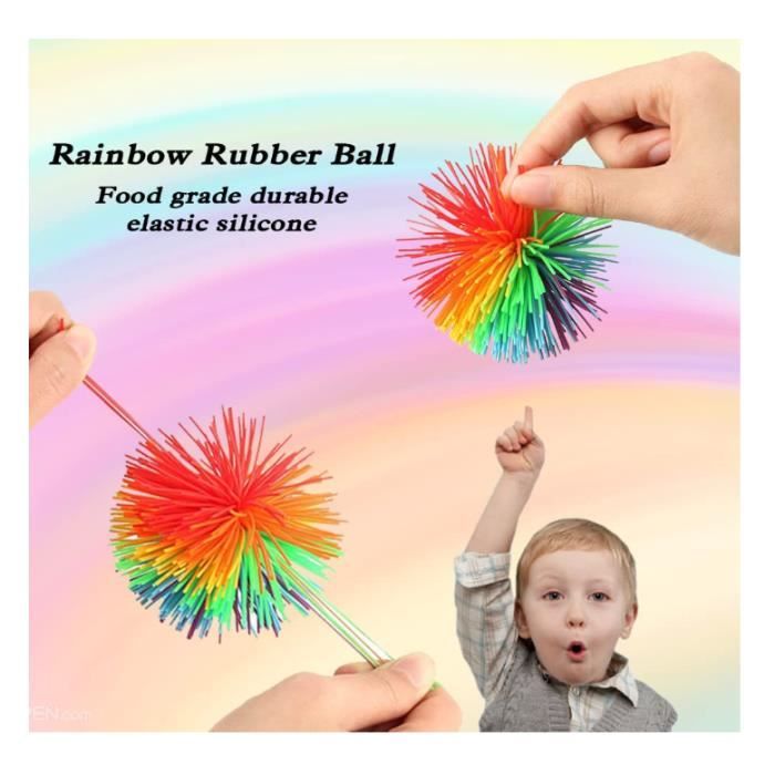 Balles Anti-Stress Multicolore Silicone Bubble Pas Cher pour Enfant Adulte,  Objet Satisfaisant Jouets Sensoriels à Presser Sensory - Cdiscount Jeux -  Jouets