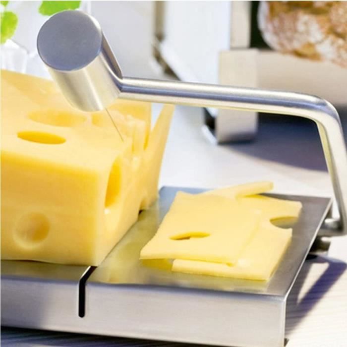 Fil à couper la raclette ou fromage - Roulette réglable