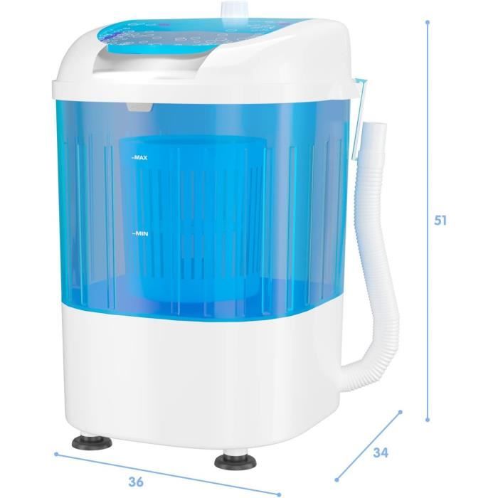 Mini machine à laver à cuve unique 2,6 kg - Cdiscount Electroménager
