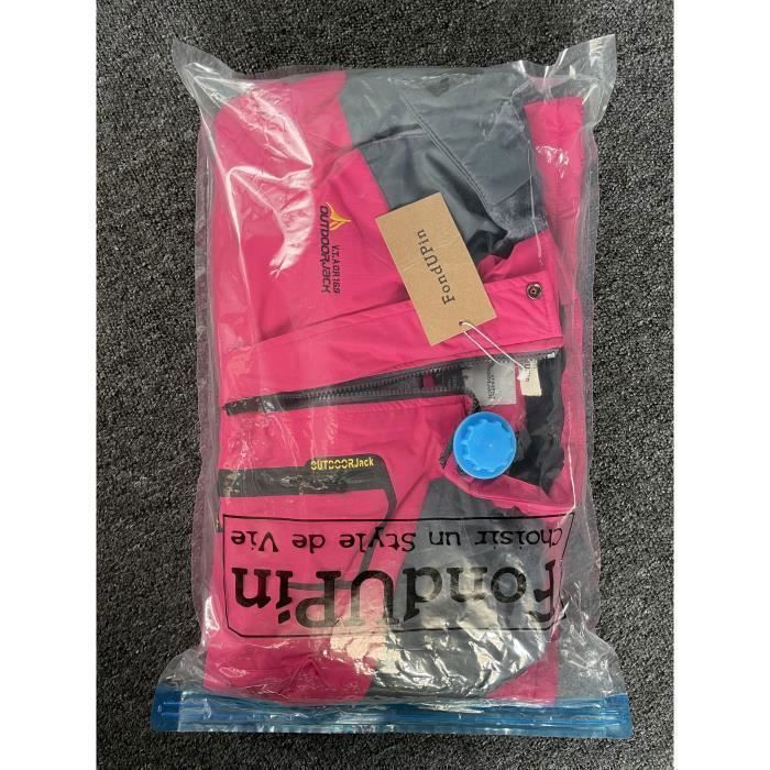 Veste D'Hiver Chaude AGYMNX Pour Femme - Courte, Matelassée, Doublure Chaude - Pour Ski, Randonnée