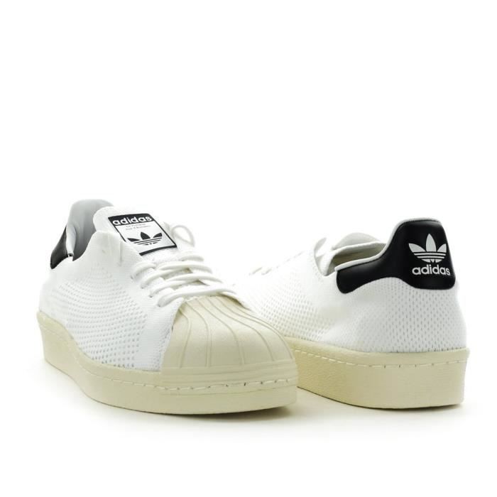 Adidas superstar 80s Blanc homme outlet