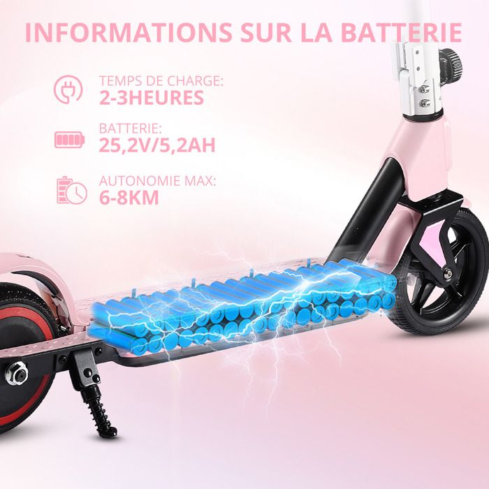 Trottinette Lumineuse Move 'N' Groove 3 Roues – Inclinaison Pour Tourner – Roues LED 125 Mm – Hauteur Guidon 67 Cm – Dès 2 Ans – Motif Dinosaure, Licorne Ou Rouge