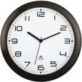 ALBA Horloge silencieuse 30cm quartz - Noir-0