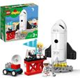 LEGO® 10944 DUPLO® Town Mission de la navette spatiale Jouet fusée pour enfants 2 ans et + avec figurines d'astronautes-0