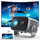 EKASN Vidéoprojecteur avec Support 1080P WiFi 5G Bluetooth Android 11.0 Correction auto Mémoire 8G TV Stick Android iOS -Noir