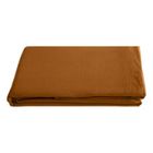 Drap plat Palace pur coton teint lavé, 63 fils/cm² Vent du sud - Palace Terre Cuite - 240 x 290 cm pour lit 2 places