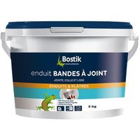 Enduit bande à joint pâte - BOSTIK - 5 kg - Mur - Intérieur - Blanc