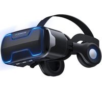 VR Lunettes de jeu de réalité virtuelle 3D Lunettes intelligentes VR immersives pour téléphones de 4,7 à 6,0 pouces