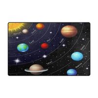 rabais-Tapis Espace Extra-Atmosphérique Univers Planète Tapis De Sol Tapis De Porte Décor De Salon Multicolore