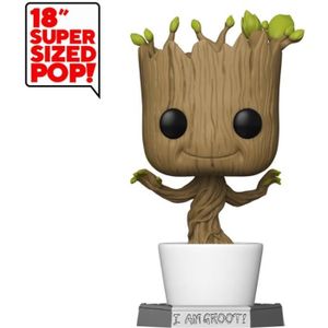 Figurine Funko Pop! Marvel: Holiday Groot (avec lumières et