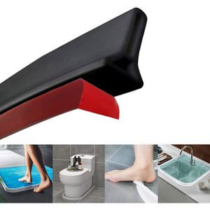 Barre Seuil Douche Silicone Autocollante 6m X 20mm Blanc - Barrage Anti-Éclaboussures Cuisine & Salle De Bain