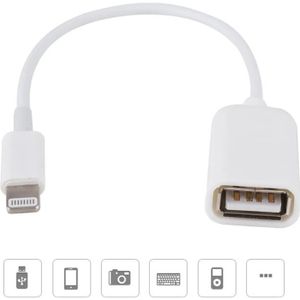 Adaptateur Caméra USB iPhone, 3 en 1 Adaptateur USB iPhone Adaptateur  Lighting USB OTG Femelle avec Câble Charge de Synchronisation des Données  Compatible avec le Phone 14/13/12/11/X/XS/XR/8/7/et Pad : :  Informatique