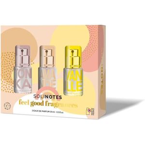 COFFRET CADEAU PARFUM Coffret Cadeau Parfum - 3 Eaux De Parfum - Tonka, Amande, Vanille. 15Ml Chacune[P917]