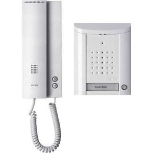 INTERPHONE - VISIOPHONE 1841170 Pack Complet D interphone Audio Entravox Maison Individuelle Blanc