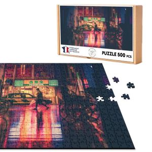 PUZZLE Puzzle Classique 500 pièces Neon Rue de Tokyo sous