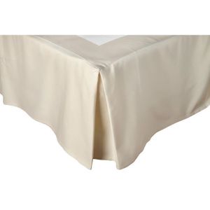 Cache Sommier Blanc Microfibre 160 X 200 Cm Linge De Lit Et Oreillers Geosustavi Cache Sommiers