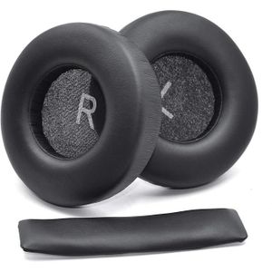 Lot De 2 Coussinets De Remplacement Pour Casque AKG K52 K72 K92 K77 K511 K514 - Noir En Cuir Synthétique