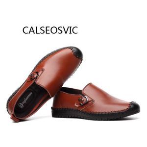CAMEL CROWN Loafers Homme Cuir Slip on Durable Antid/érapant Mocassin Travail Marche Chaussure Oxford Ville Respirant Chaussure Montante Homme