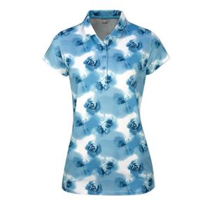 POLO Polo Bleu Femme Puma Watercolor